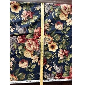 2 Yards 54" Wide Unpholstery Fabric Raymond Waites Antique Garden Pattern Floral